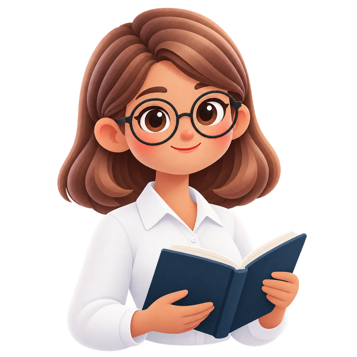 Docente de Perú Lector sosteniendo un libro