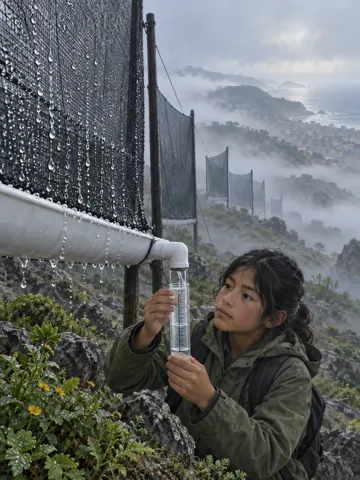 El código de la niebla: atrapanieblas en las lomas de Lima