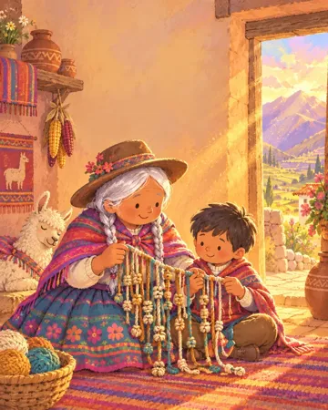 El misterio de los números en el quipu de la abuela