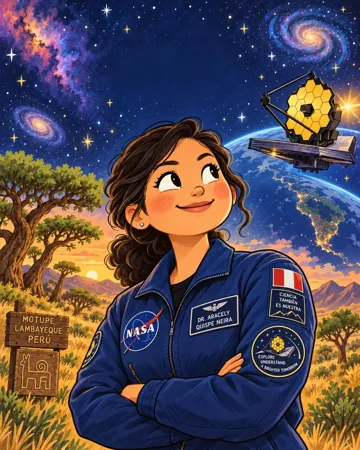 Aracely Quispe, la niña de Motupe que conquistó el espacio